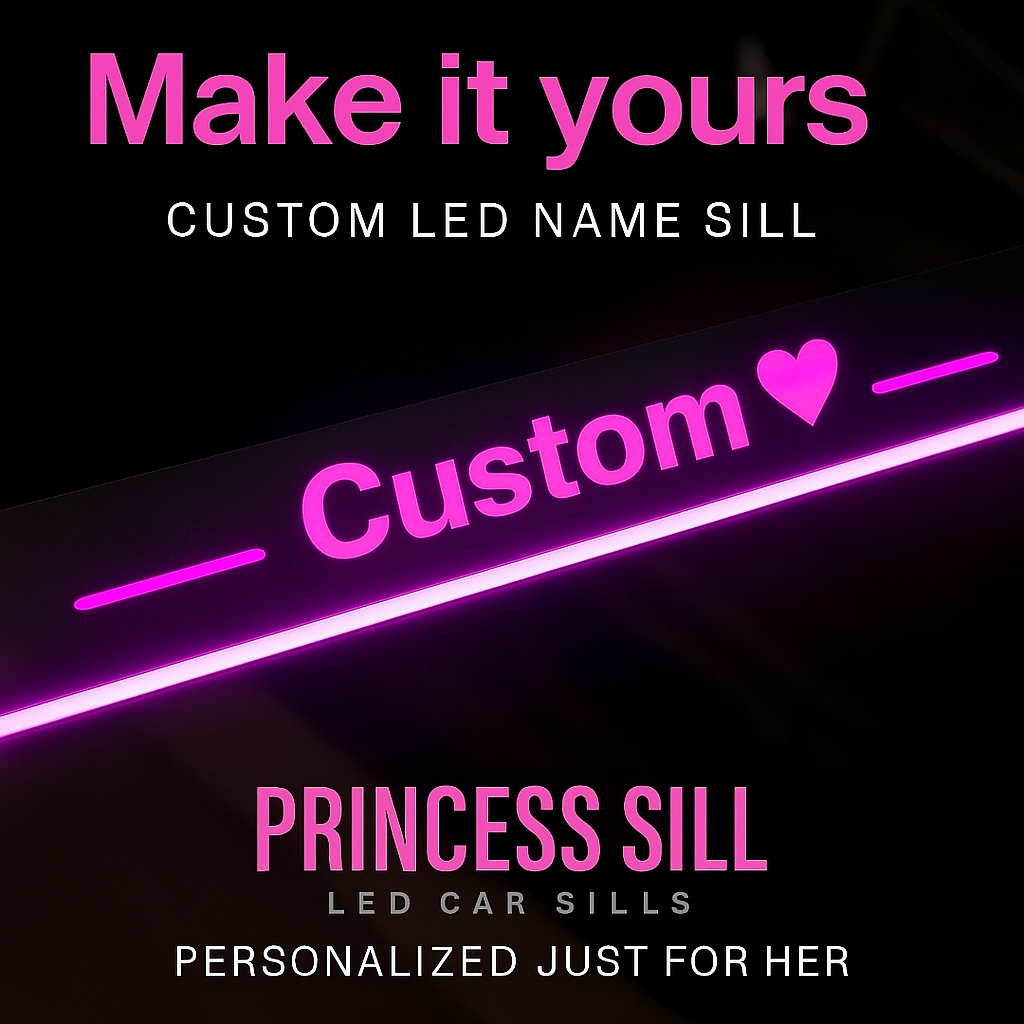 Princess Sill® Custom Car Ambient Lights
